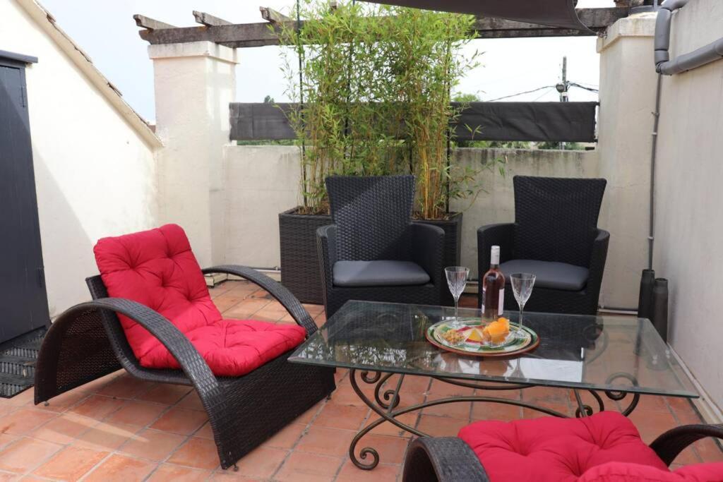 Superbe maison avec toiture terrasse à 5min mer Apartamento Cannes Exterior foto